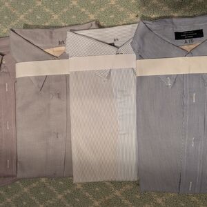 Jos. A. Bank & More Assorted Dress/Work  Shirts 17.5-35 Dry Cleaned
